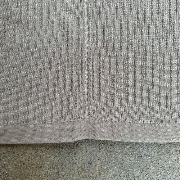 EUC gymshark pause knitwear long sleeve top cement brown/pebble grey size xl - Picture 13 of 14